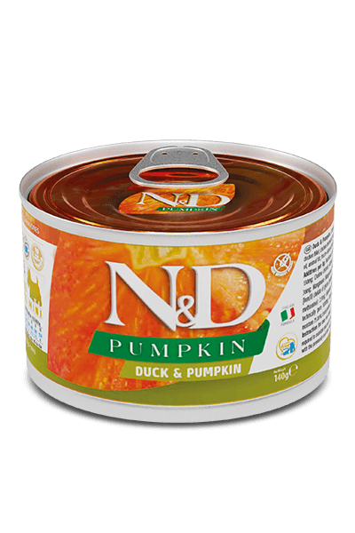 Farmina n&d pumpkin adult mini anatra e zucca