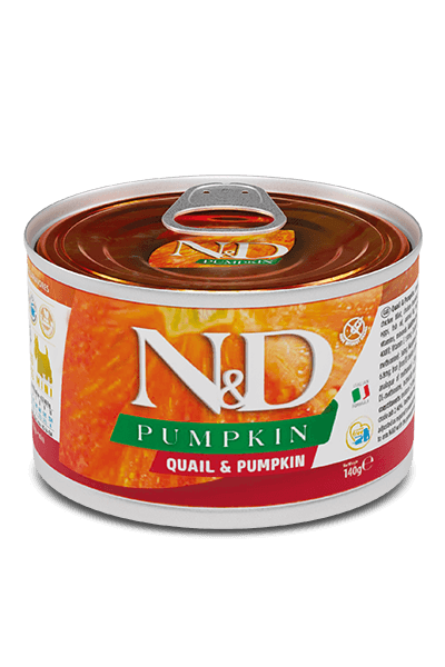 Farmina n&d pumpkin adult mini quaglia e zucca
