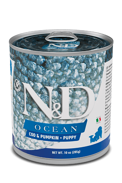 Farmina n&d ocean puppy merluzzo e zucca
