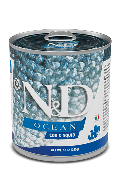 Farmina n&d ocean adult merluzzo e calamaro