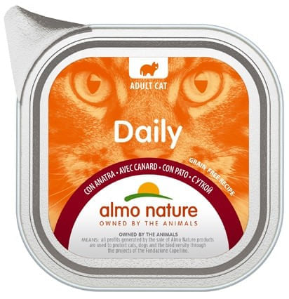 Almo nature daily gatto adult con anatra