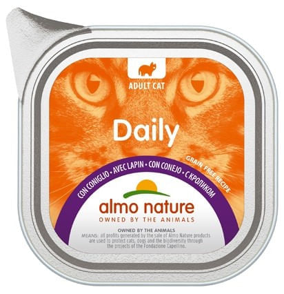 Almo nature daily gatto adult con coniglio