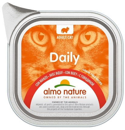 Almo nature daily gatto adult con manzo
