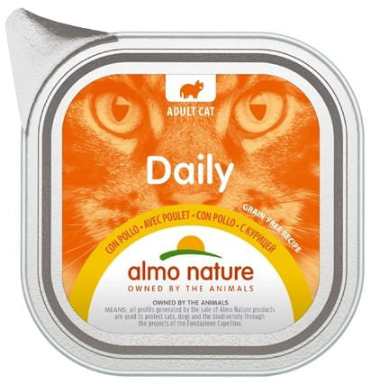 Almo nature daily gatto adult con pollo