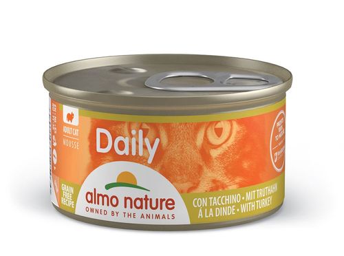Almo nature daily gatto adult mousse con tacchino