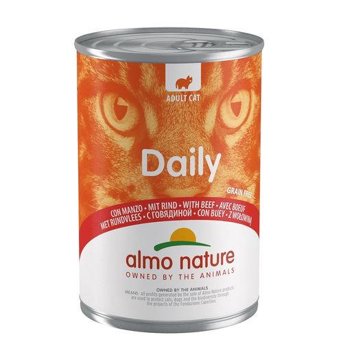 Almo nature daily gatto adult con manzo