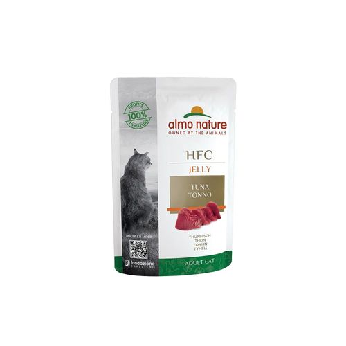 Almo nature hfc jelly gatto con tonno busta