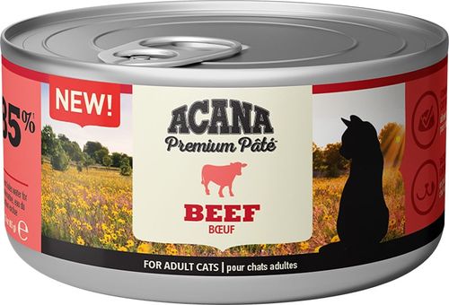Acana premium pate gatto manzo