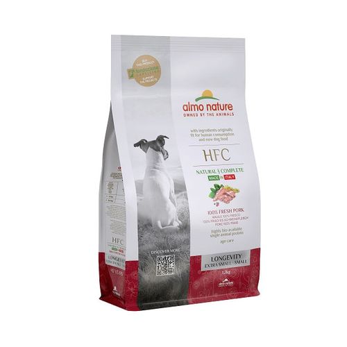 Almo nature HFC cane Longevity Maiale XS-S