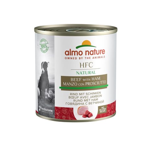 Almo nature hfc cuisine cane manzo con prosciutto