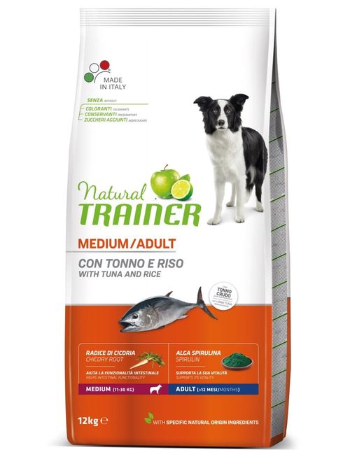 Natural trainer cane Adult Medium con tonno