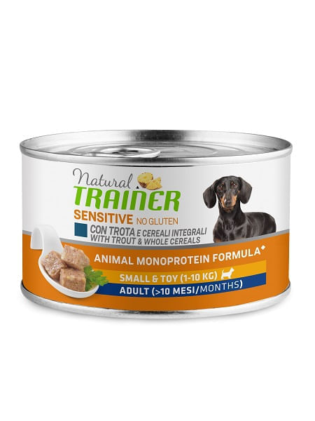 Natural trainer Sensitive No Gluten cane Small&Toy Adult trota