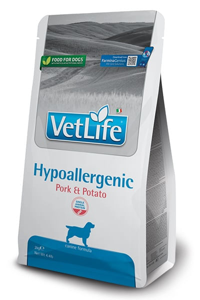 Farmina vet life cane hypoallergenic pork & potato