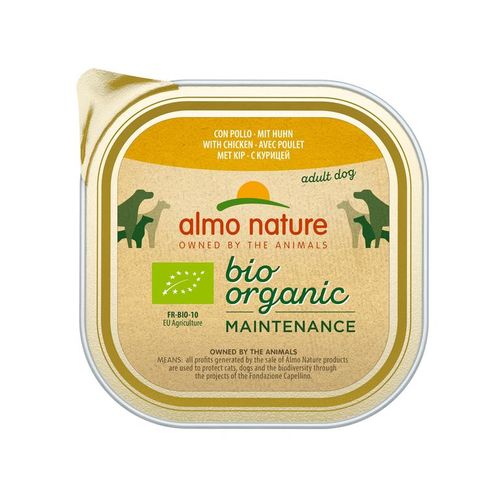 Almo nature pfc daily menù bio cane adult con pollo