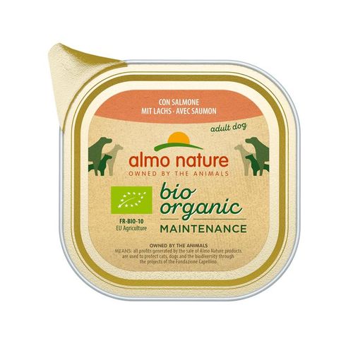 Almo nature pfc daily menù bio cane adult con salmone