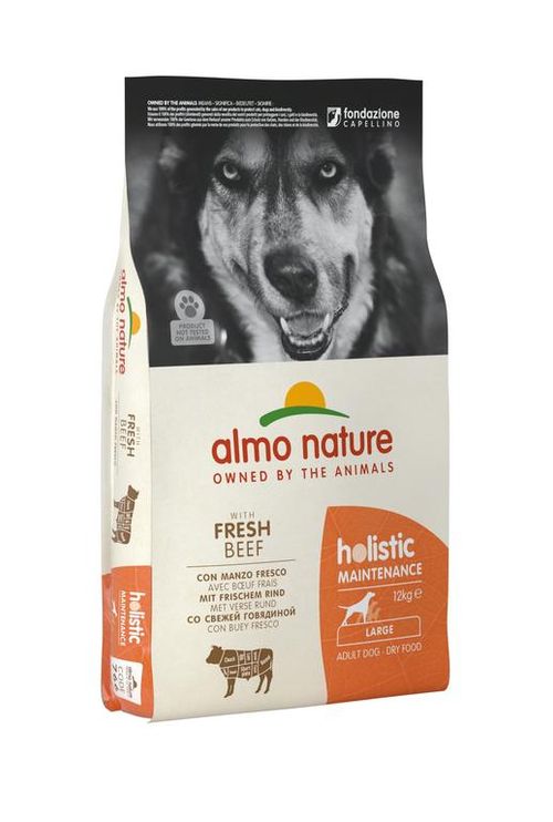 Almo nature holistic cane adult large con manzo