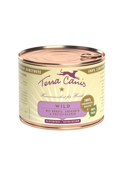 Terra canis classic selvaggina con zucca, amaranto e mirtilli rossi