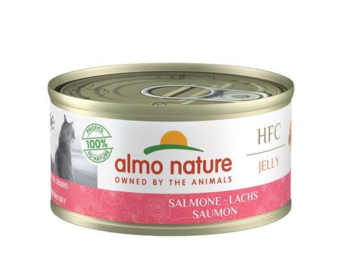 Almo nature hfc jelly gatto adult salmone