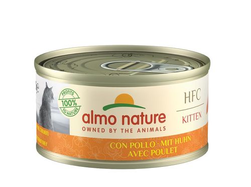 Almo nature hfc kitten con pollo