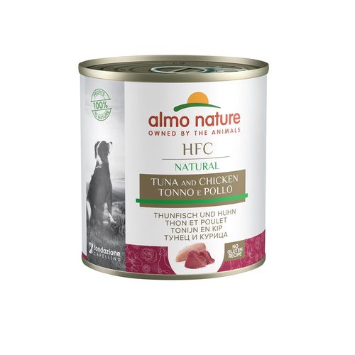 Almo nature hfc natural cane adult tonno e pollo
