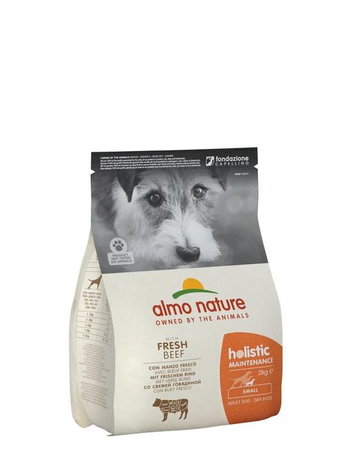 Almo nature holistic cane adult small con manzo