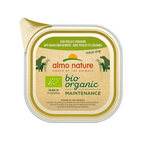 Almo nature pfc daily menù bio cane adult con pollo e verdure