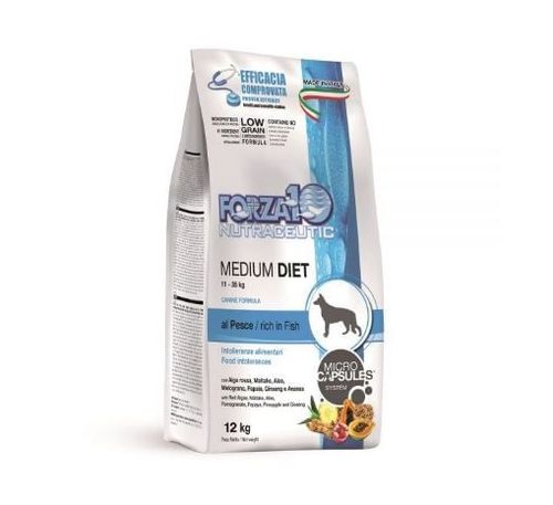 Forza 10 cane medium diet pesce