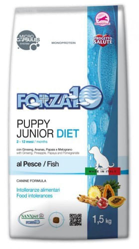 Forza 10 puppy & junior diet al pesce