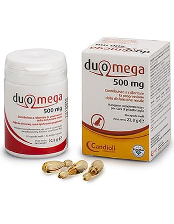 Candioli duomega cani piccoli 30 capsule 500 mg