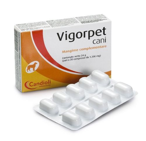 Candioli vigorpet 20 compresse cane