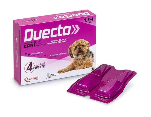 Candioli duecto spot on 4 pipette 1,5 - 4 kg