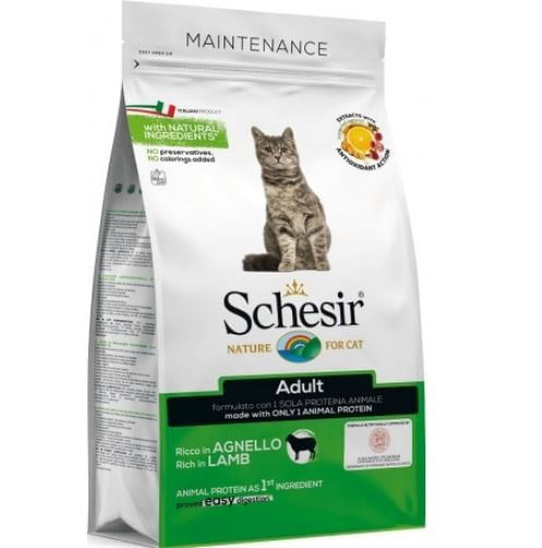 Schesir gatto adult Mantenimento ricco in agnello
