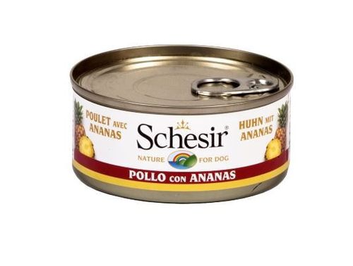 Schesir cane filetto di pollo con ananas