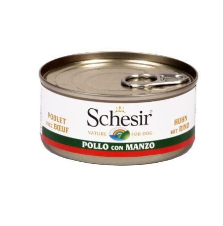 Schesir cane filetti di pollo con manzo