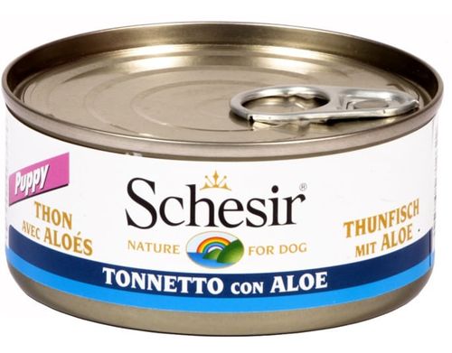 Schesir puppy tonnetto con aloe