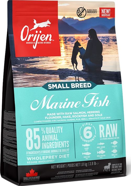 Orijen cane small breed marine fish