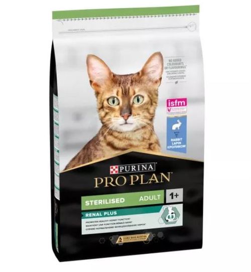 Purina proplan gatto sterilised adult renal plus coniglio