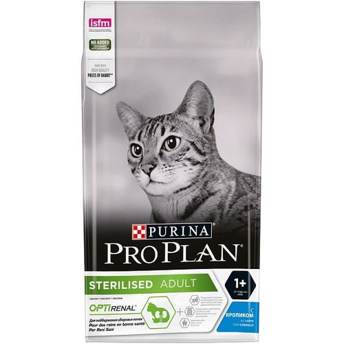 Purina proplan gatto adult sterilised optirenal coniglio