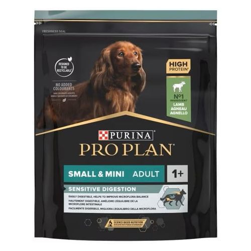 Purina proplan adult small mini sensitive digestion agnello