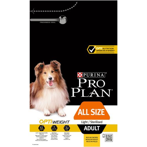 Purina Proplan adult all size light sterilised optiweight