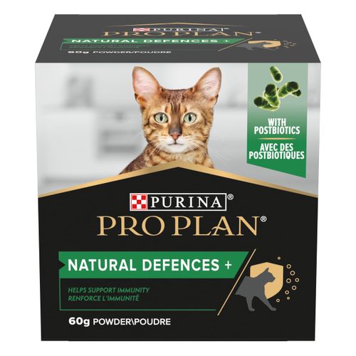 Proplan supplements natural defences + gatto 120 gr