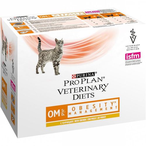Purina proplan diet om gatto pollo 10 buste