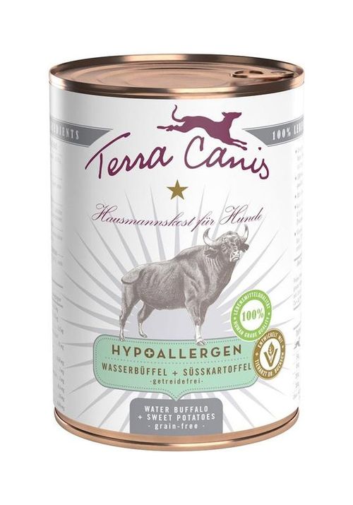 Terra canis hypoallergenico bufalo con patata dolce