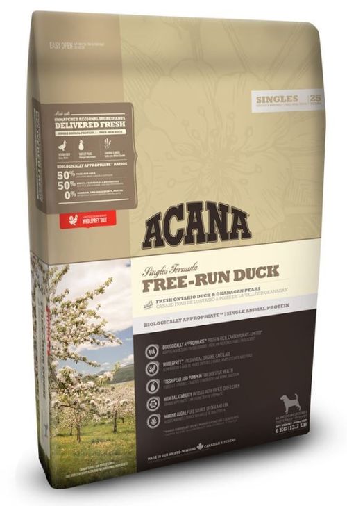 Acana free run duck dog 2 singles