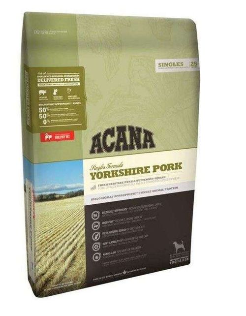 Acana adult yorkshire pork dog 11,4 singles