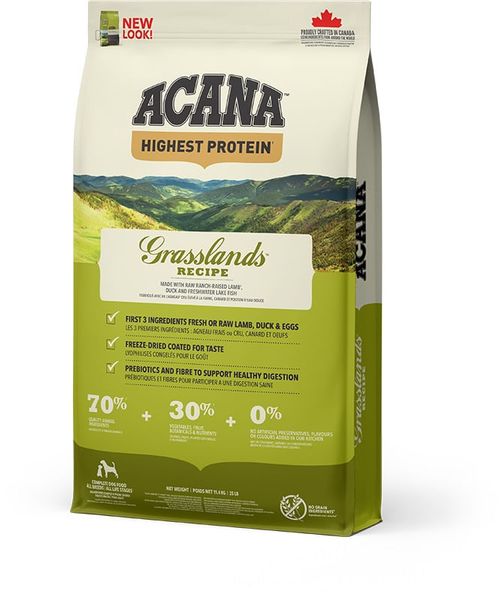 Acana cane grasslands recipe