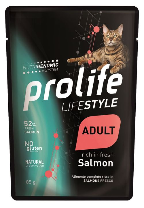 Prolife gatto lifestyle adult salmone bustina