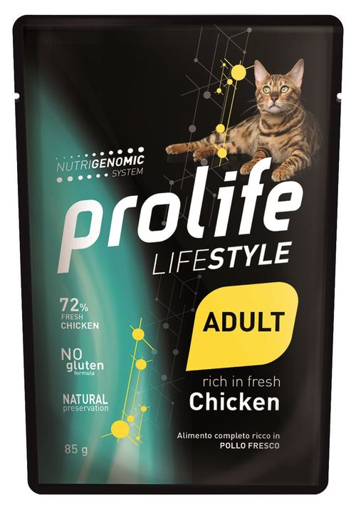 Prolife gatto lifestyle adult pollo bustina