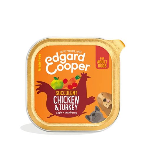 Edgard & Cooper Adult Pollo E Tacchino Senza Cereali