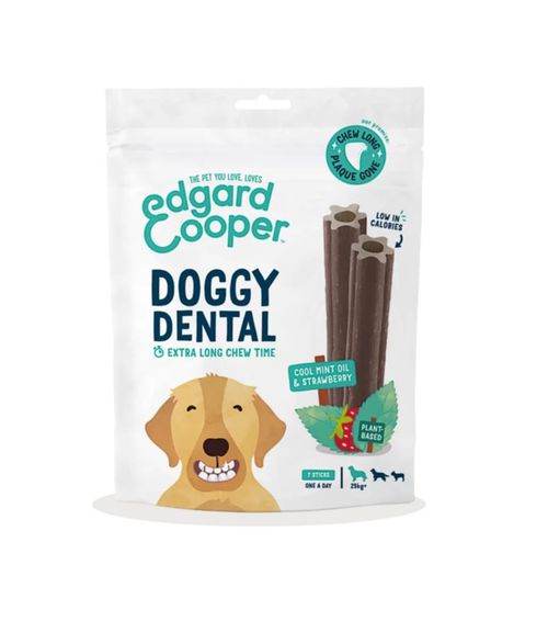 Edgard & Cooper Doggy Dental Large Fragola e Menta 255 gr